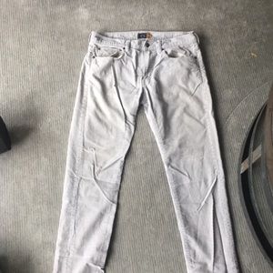 Gray corduroy men’s pants